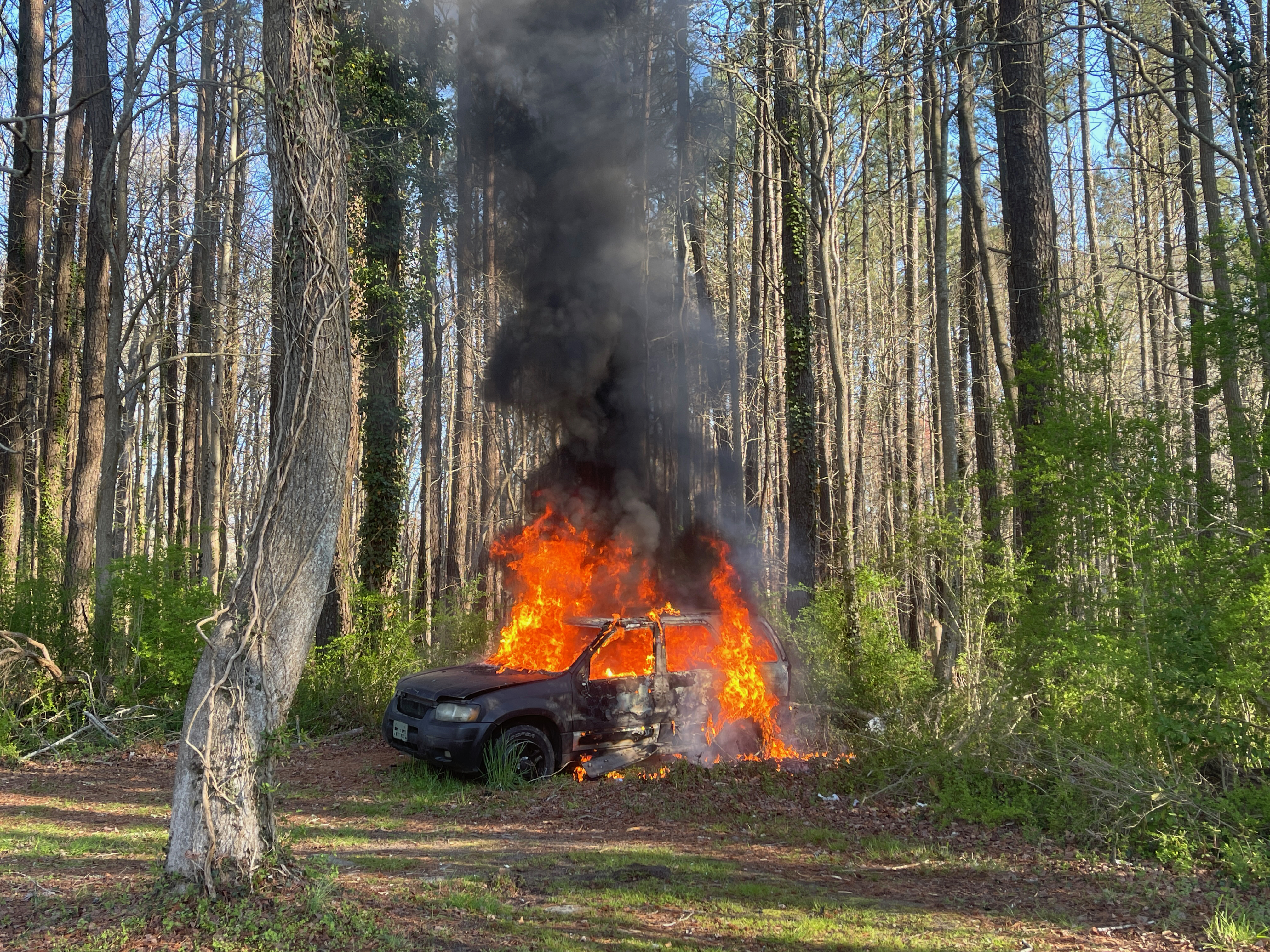 Berlin Vehicle Fire