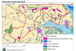 Rural Legacy Boundary Map