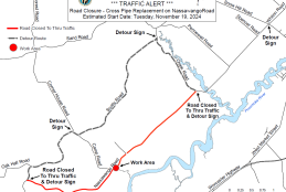 Nassawango RD Closure
